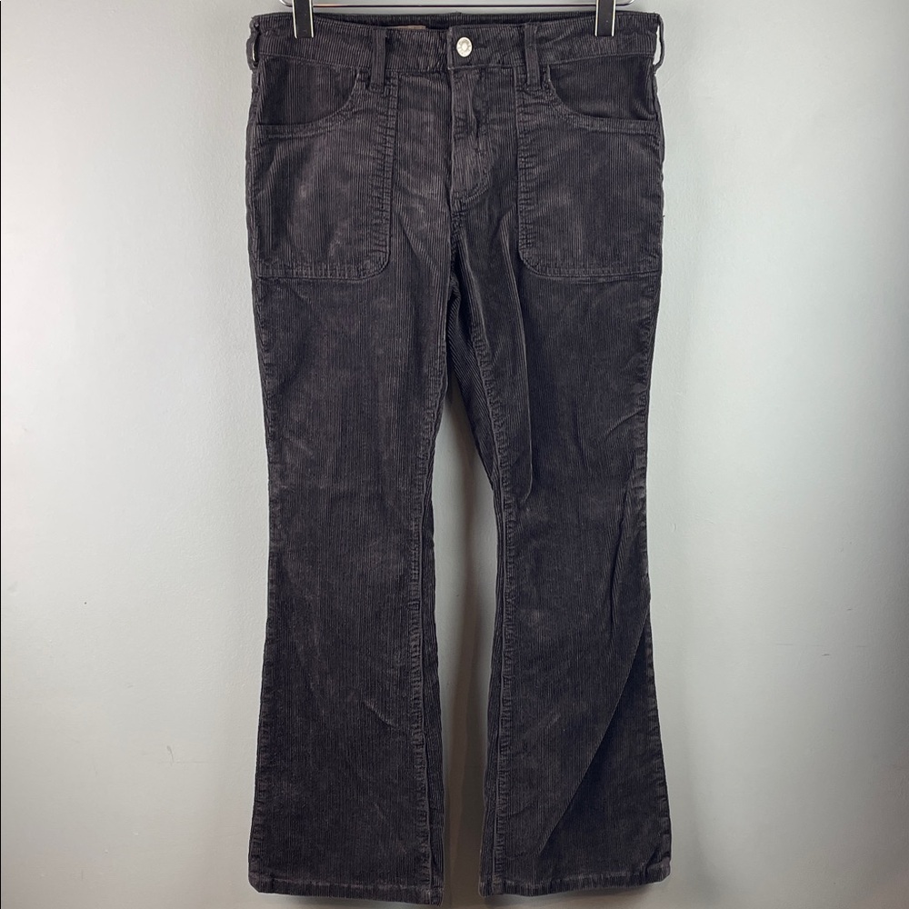 Pilcro Dark Gray Corduroy Pants Size 28